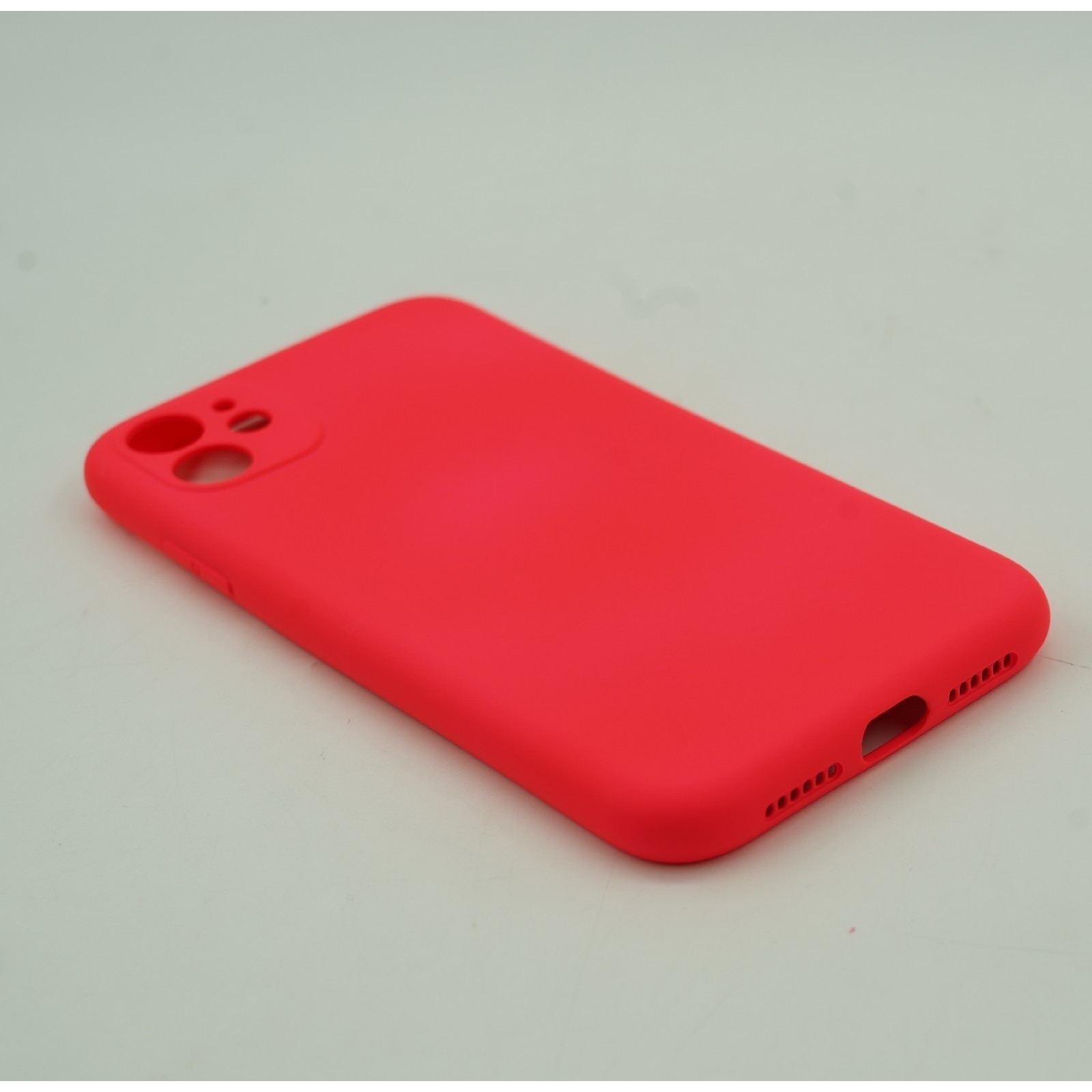 Husa protectie compatibila cu Apple iPhone 13 Pro Liquid Silicone Roz Fuchsia/Roz