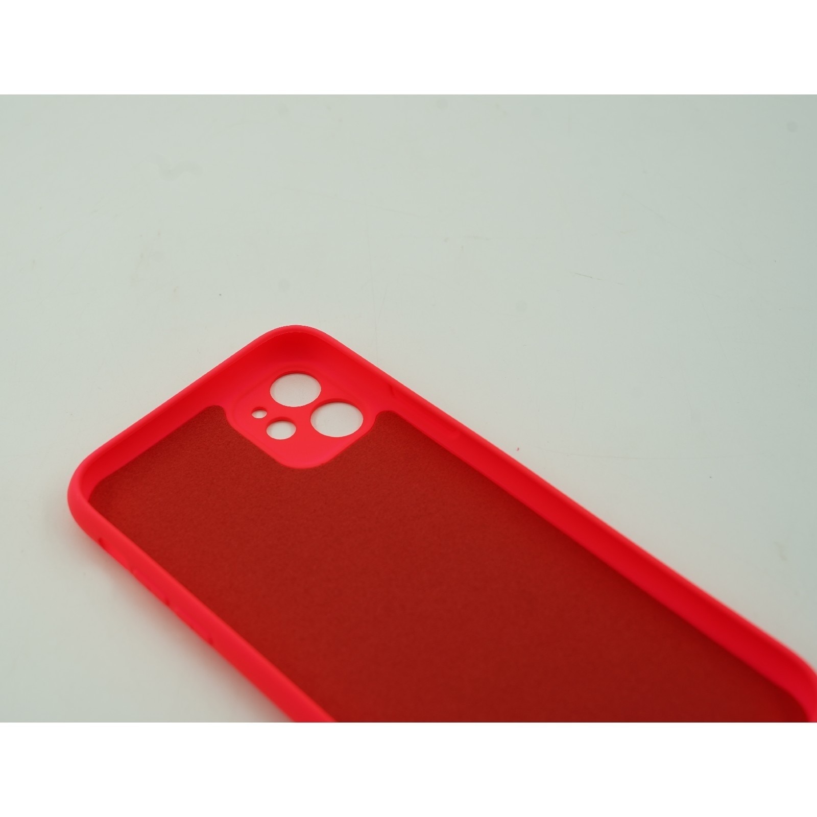 Husa protectie compatibila cu Apple iPhone 13 Pro Liquid Silicone Roz Fuchsia/Roz