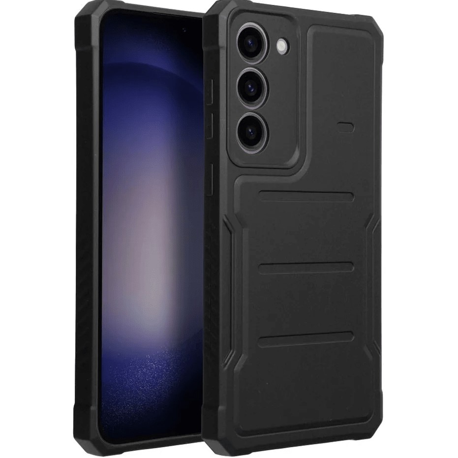 Husa de Protectie, pentru Apple iPhone XR, Defender Model 1, silicon, plastic, Negru