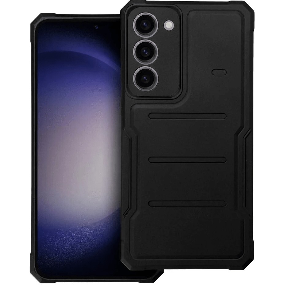 Husa de Protectie, pentru Apple iPhone XR, Defender Model 1, silicon, plastic, Negru