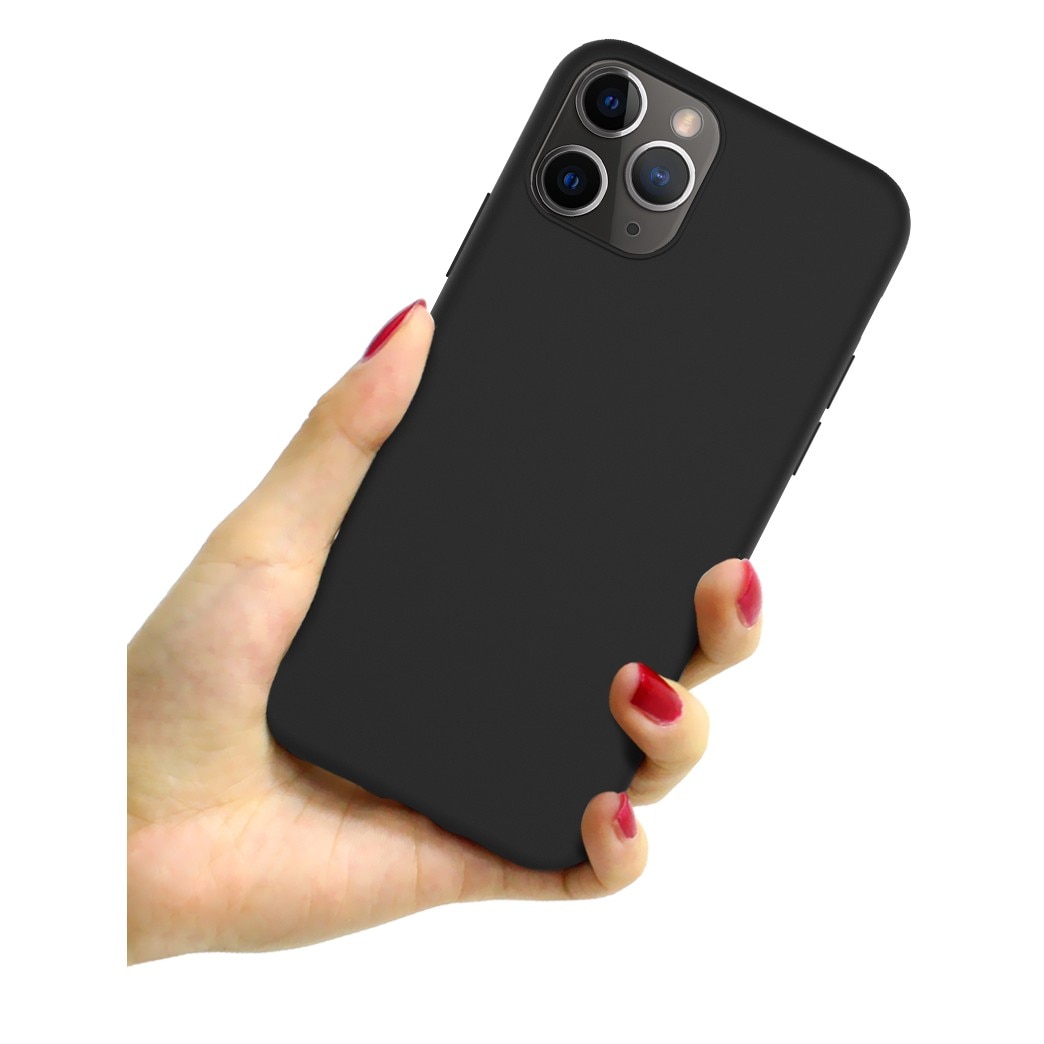 Husa protectie compatibila cu Samsung A22 4G Matte Tpu Negru Mat