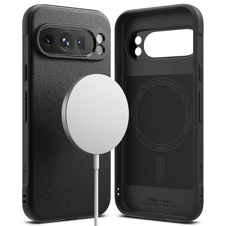Carcasa de protectie pentru Google Pixel 9 Pro, negru