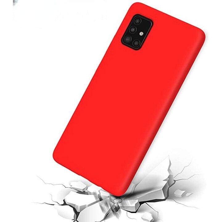 Husa de protectie compatibila cu Samsung Galaxy S21 5G Matte Tpu Rosu