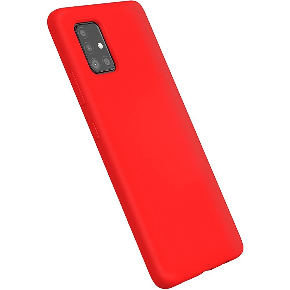 Husa de protectie compatibila cu Samsung Galaxy S21 5G Matte Tpu Rosu