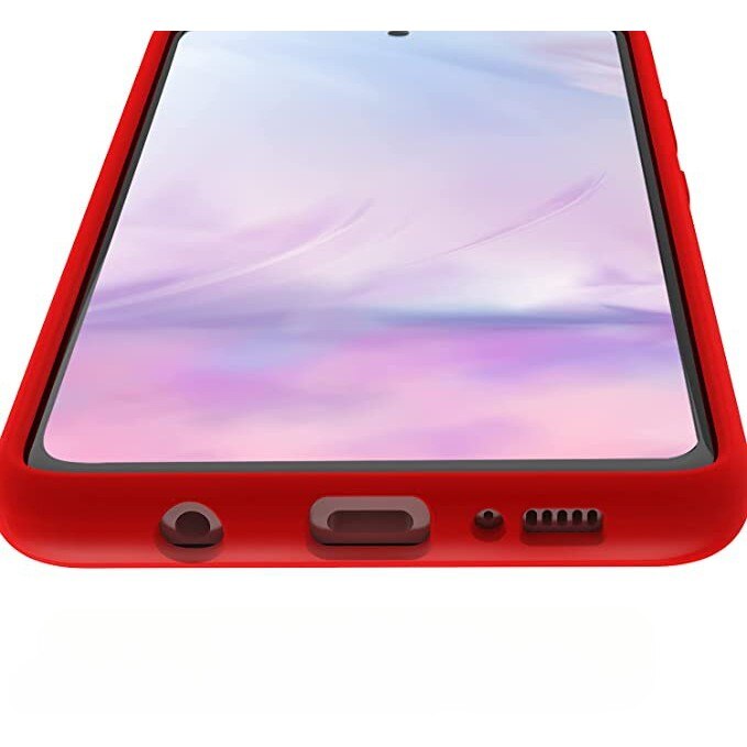 Husa de protectie compatibila cu Samsung Galaxy S21 5G Matte Tpu Rosu