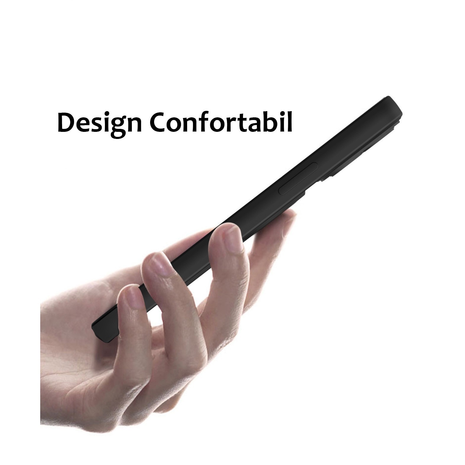 Husa Armor Design cu Stand pentru Apple iPhone 11 Pro, Negru/Alb, Suport Auto Magnetic, Wireless Cha