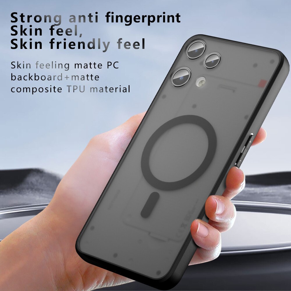 Carcasa de protectie pentru Nothing Phone (3a) Lite, negru frost