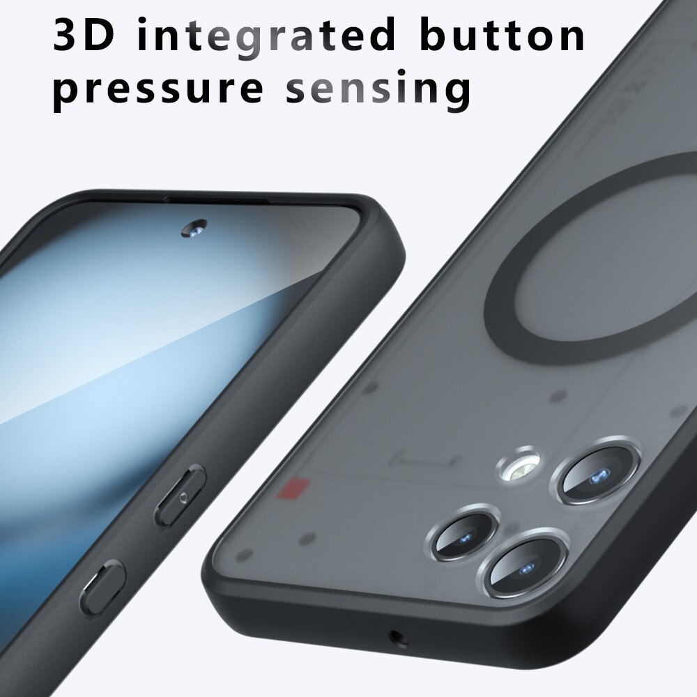 Carcasa de protectie pentru Nothing Phone (3a) Lite, negru frost