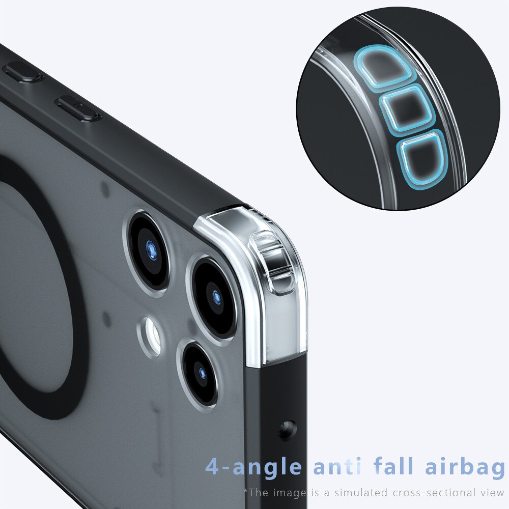 Carcasa de protectie pentru Nothing Phone (3a) Lite, negru frost
