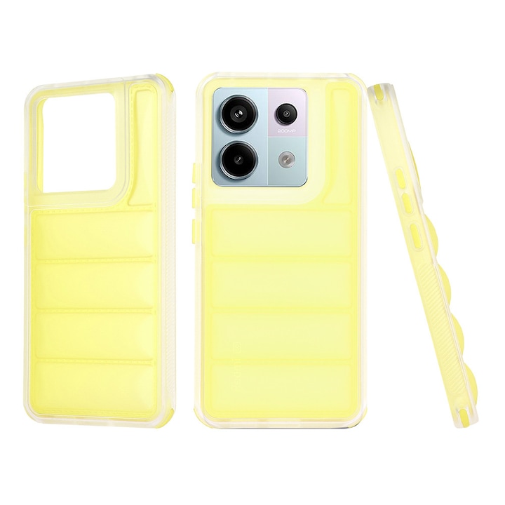 Carcasa de protectie pentru Xiaomi Redmi Note 13 Pro 5G / Xiaomi Poco X6, galben
