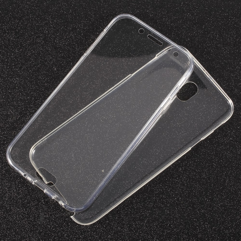 Husa de protectie ® pentru Apple iPhone 7 Plus Full Tpu 360 V2 Transparent