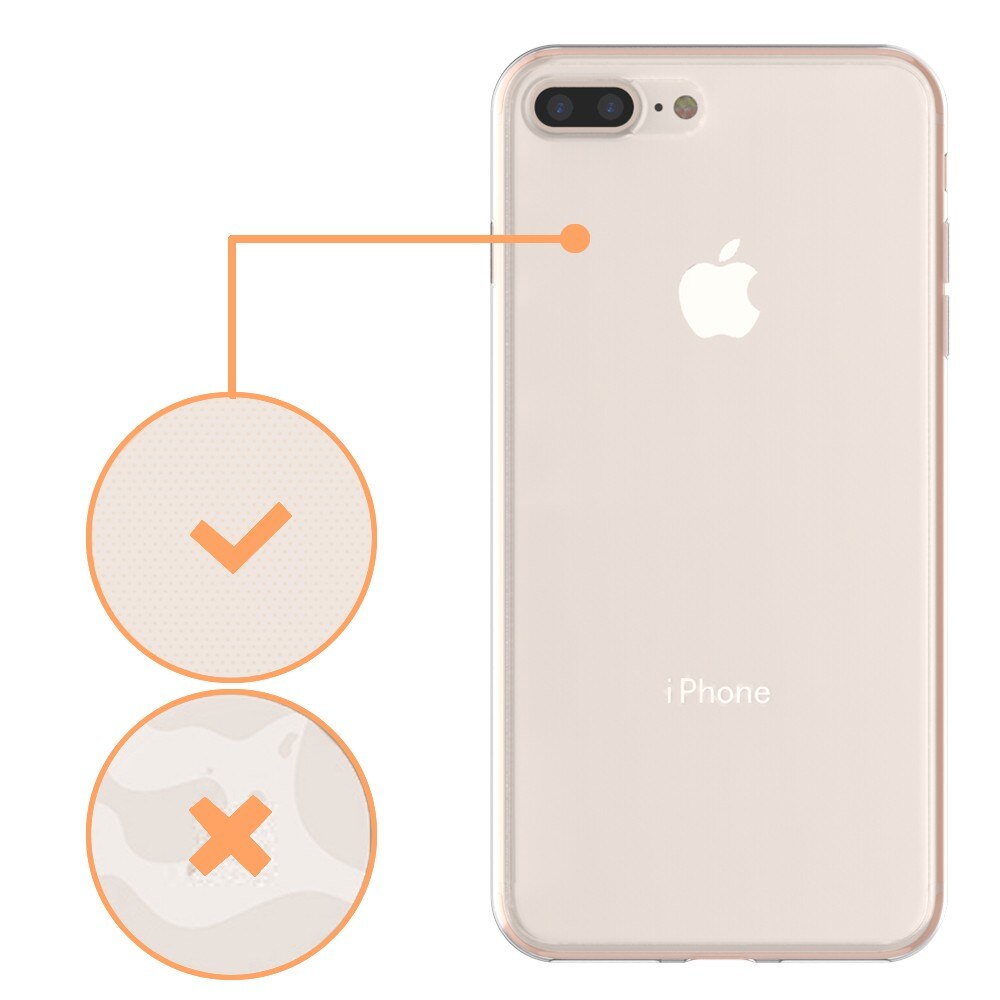 Husa de protectie ® pentru Apple iPhone 7 Plus Full Tpu 360 V2 Transparent