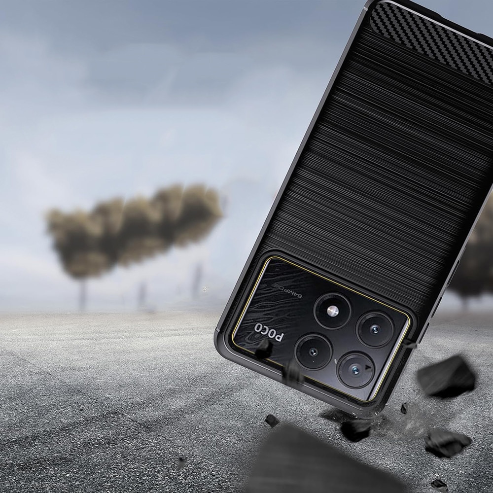 Carcasa de protectie pentru Xiaomi Poco F6 Pro, albastru