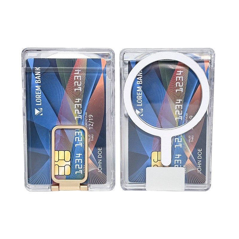 Carcasa pentru Carduri, Compatibil cu Telefon Apple Magsafe, Accesoriu pentru Husa MagSafe, cu Supor