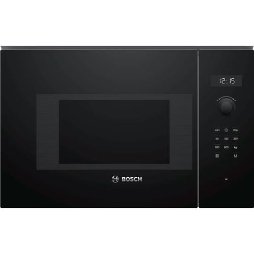 Cuptor cu microunde incorporabil Bosch BFL524MB0, AutoPilot 7, 20L, 800W, Negru