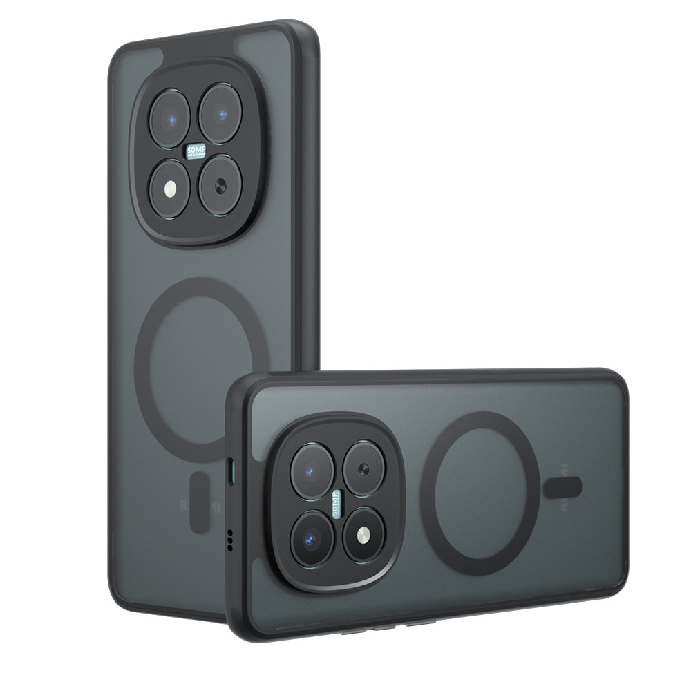 Carcasa de protectie pentru Xiaomi Redmi Note 15 Pro+ 5G / Xiaomi Poco M8 Pro 5G, negru frost