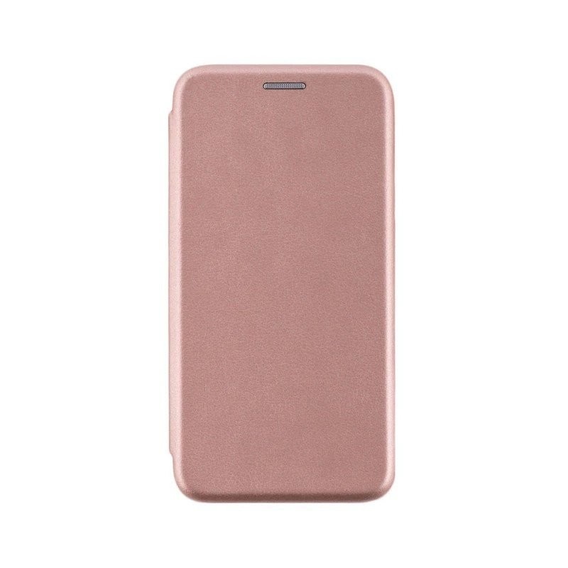 Husa de protectie compatibila cu Apple iPhone 11 Pro Max Magnet Book Case Roz-Auriu