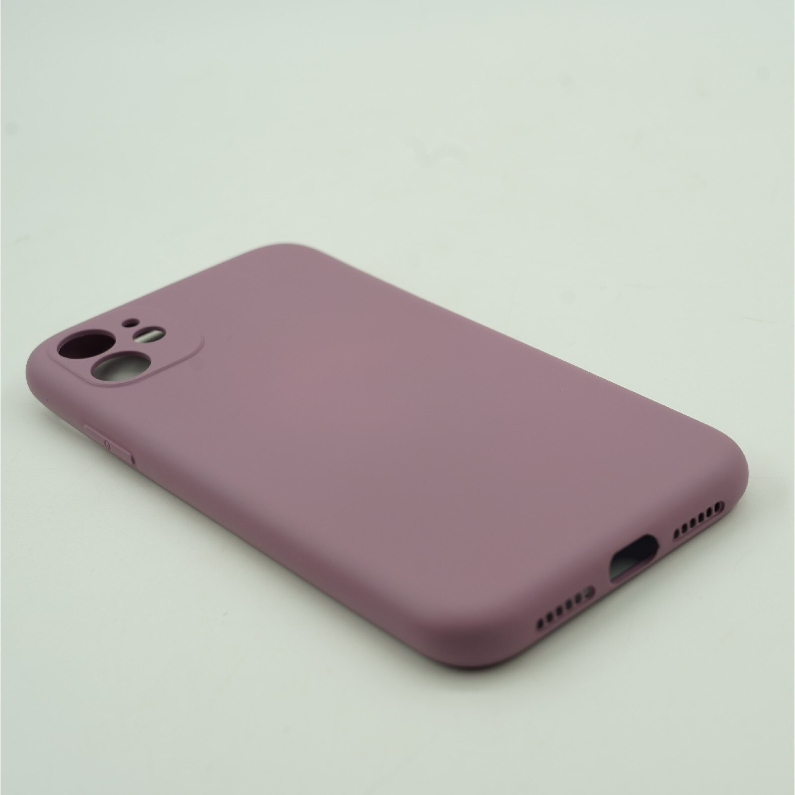 Husa protectie compatibila cu Apple iPhone 13 Pro Max Liquid Silicone Mov