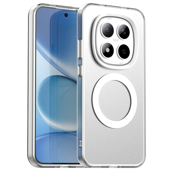 Carcasa de protectie pentru Xiaomi Redmi Note 15 Pro 5G, alb
