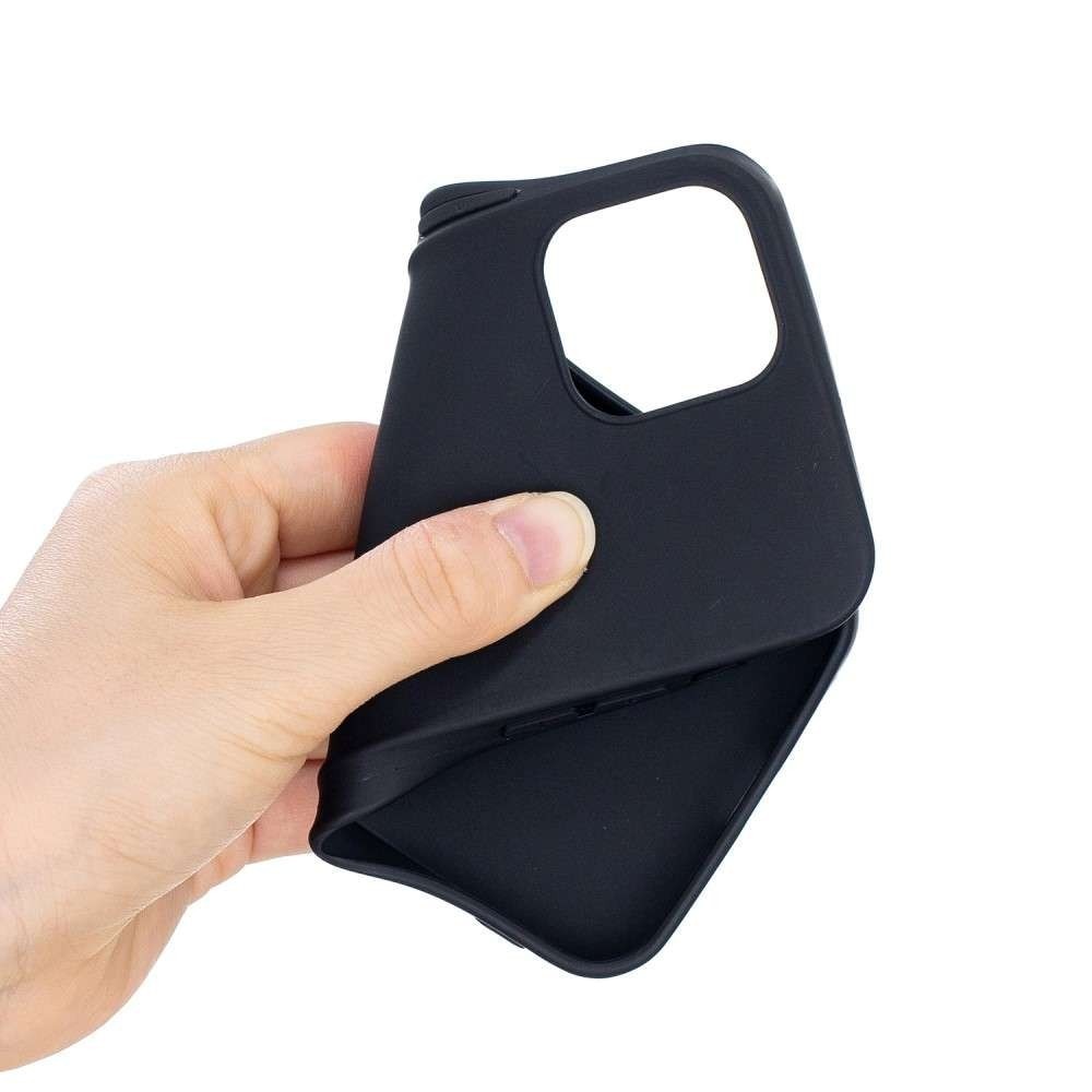 Husa de Protectie, Compatibila cu Apple iPhone 11 Pro Max, din TPU Mat, Flexibila, Neagra