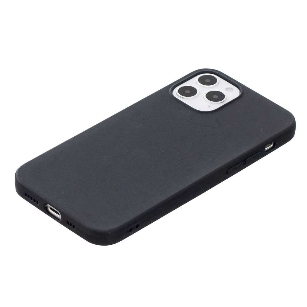 Husa de Protectie, Compatibila cu Apple iPhone 11 Pro Max, din TPU Mat, Flexibila, Neagra