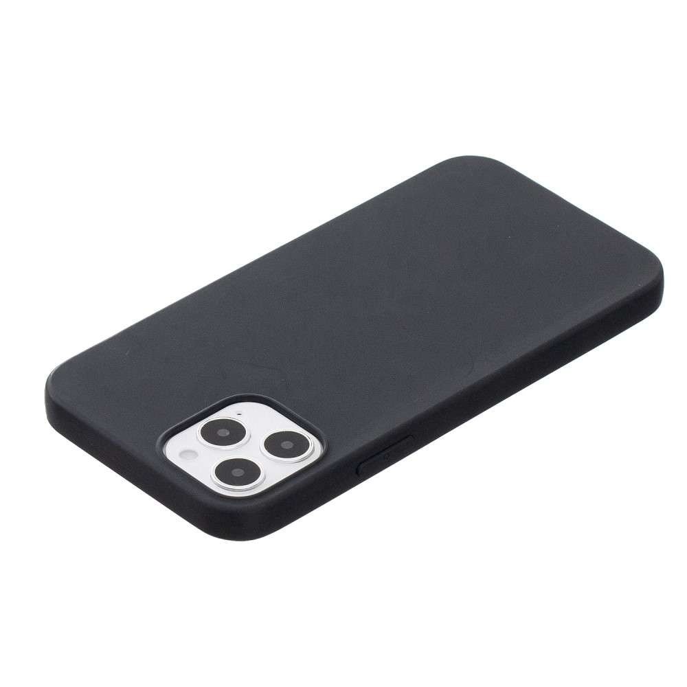 Husa de Protectie, Compatibila cu Apple iPhone 11 Pro Max, din TPU Mat, Flexibila, Neagra