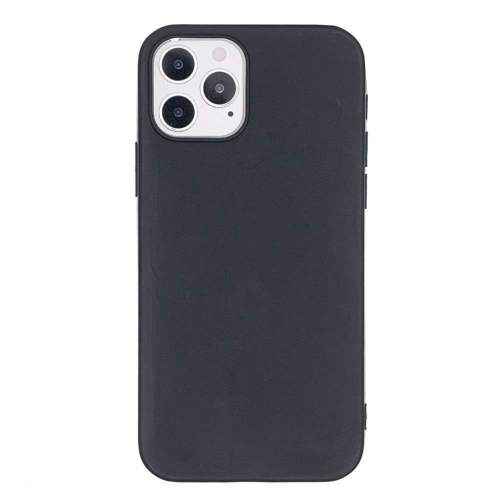 Husa de Protectie, Compatibila cu Apple iPhone 11 Pro Max, din TPU Mat, Flexibila, Neagra