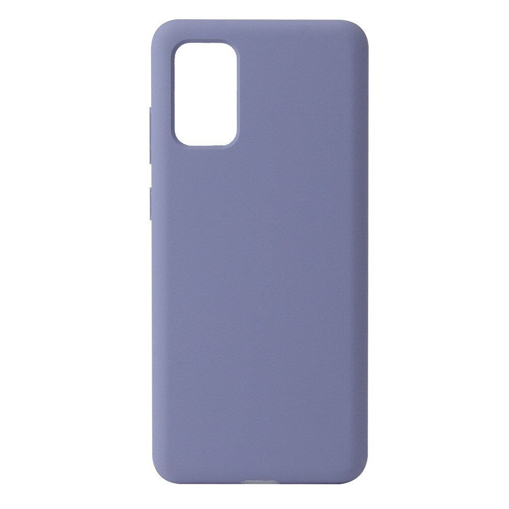 Husa protectie compatibila cu Samsung Galaxy S21 Ultra Liquid Silicone Case Mov