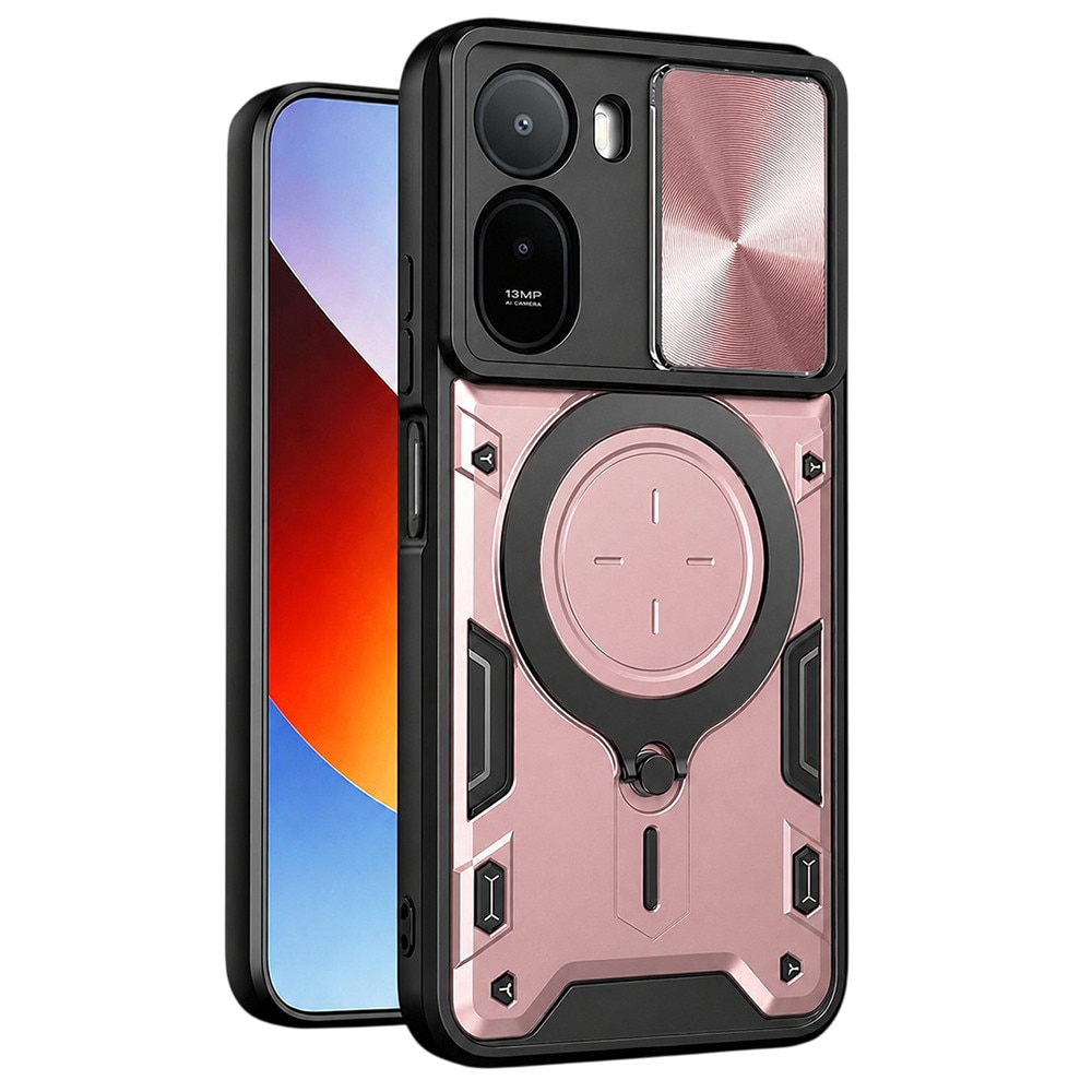 Carcasa de protectie pentru Xiaomi Redmi A7 Pro 4G, roz auriu