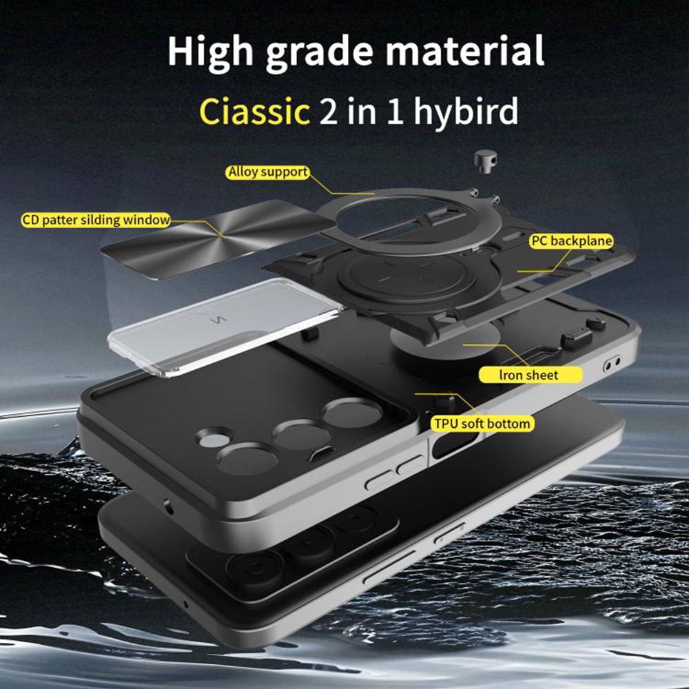 Carcasa de protectie pentru Xiaomi Redmi 15 5G / Xiaomi Redmi 15 4G, roz auriu