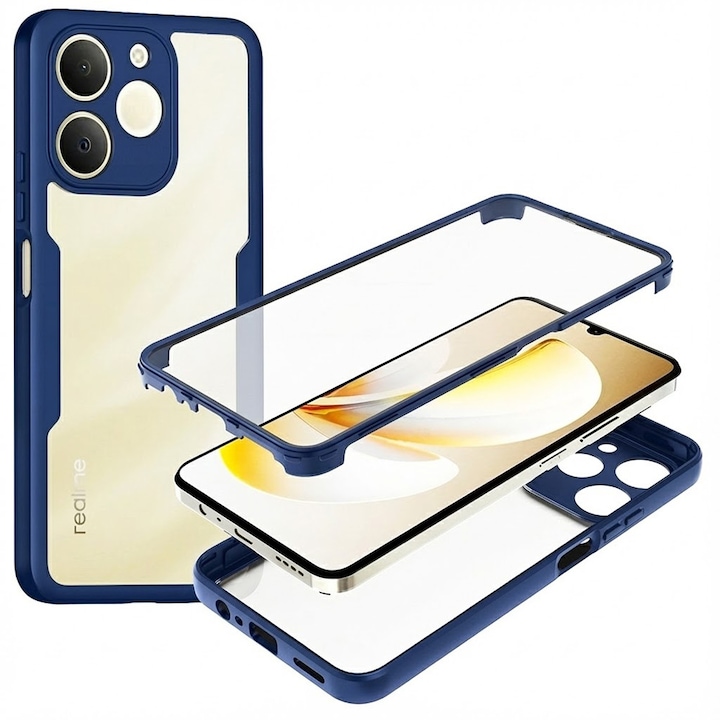 Carcasa de protectie pentru Realme Note 70T, albastru