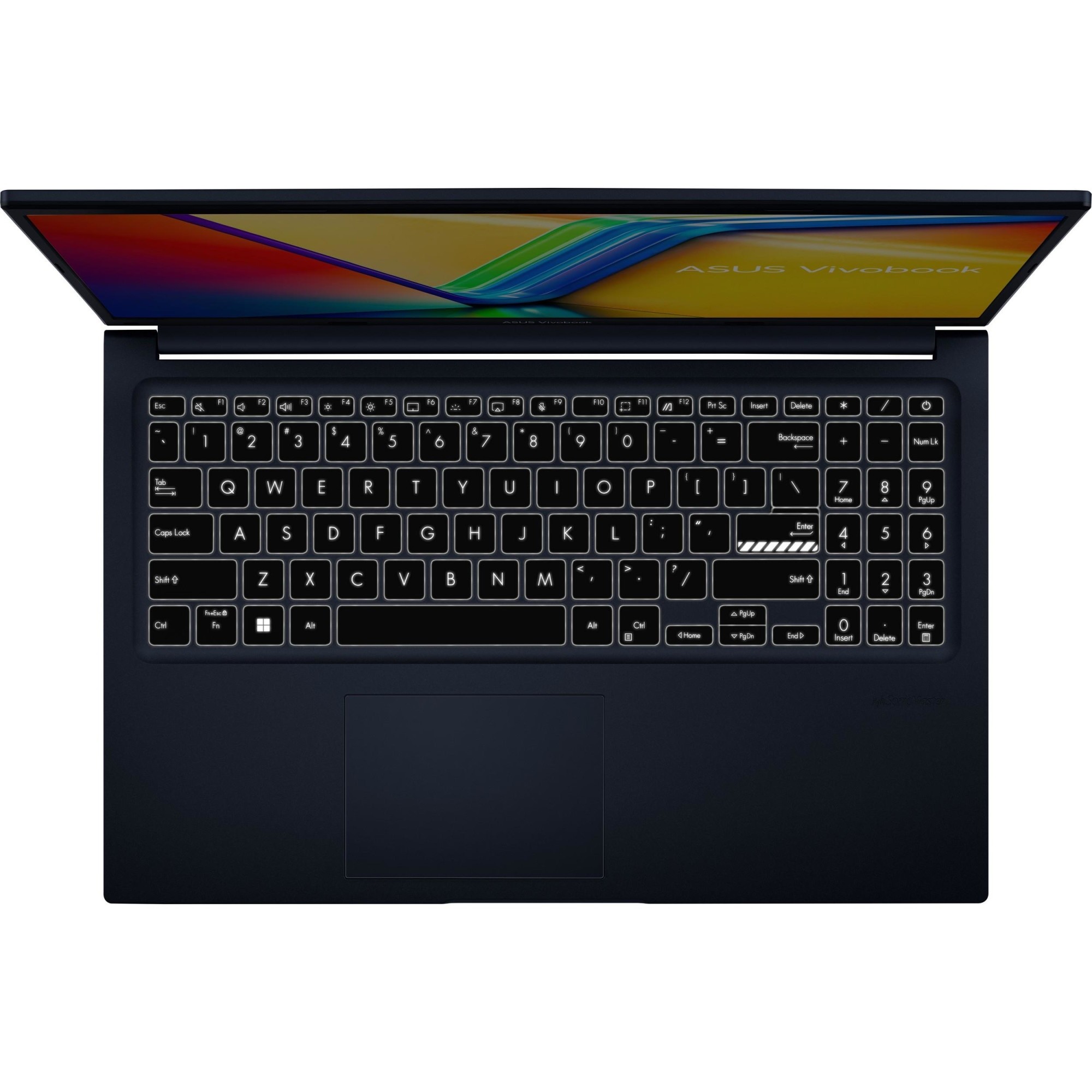 Laptop ASUS Vivobook 15 M1502YA cu procesor AMD Ryzen™ 7 5825U pana la 4.5GHz, 15.6'', Full HD, IPS, 16GB DDR4 RAM, 1TB SSD, AMD Radeon™ Graphics, No OS, Quiet Blue