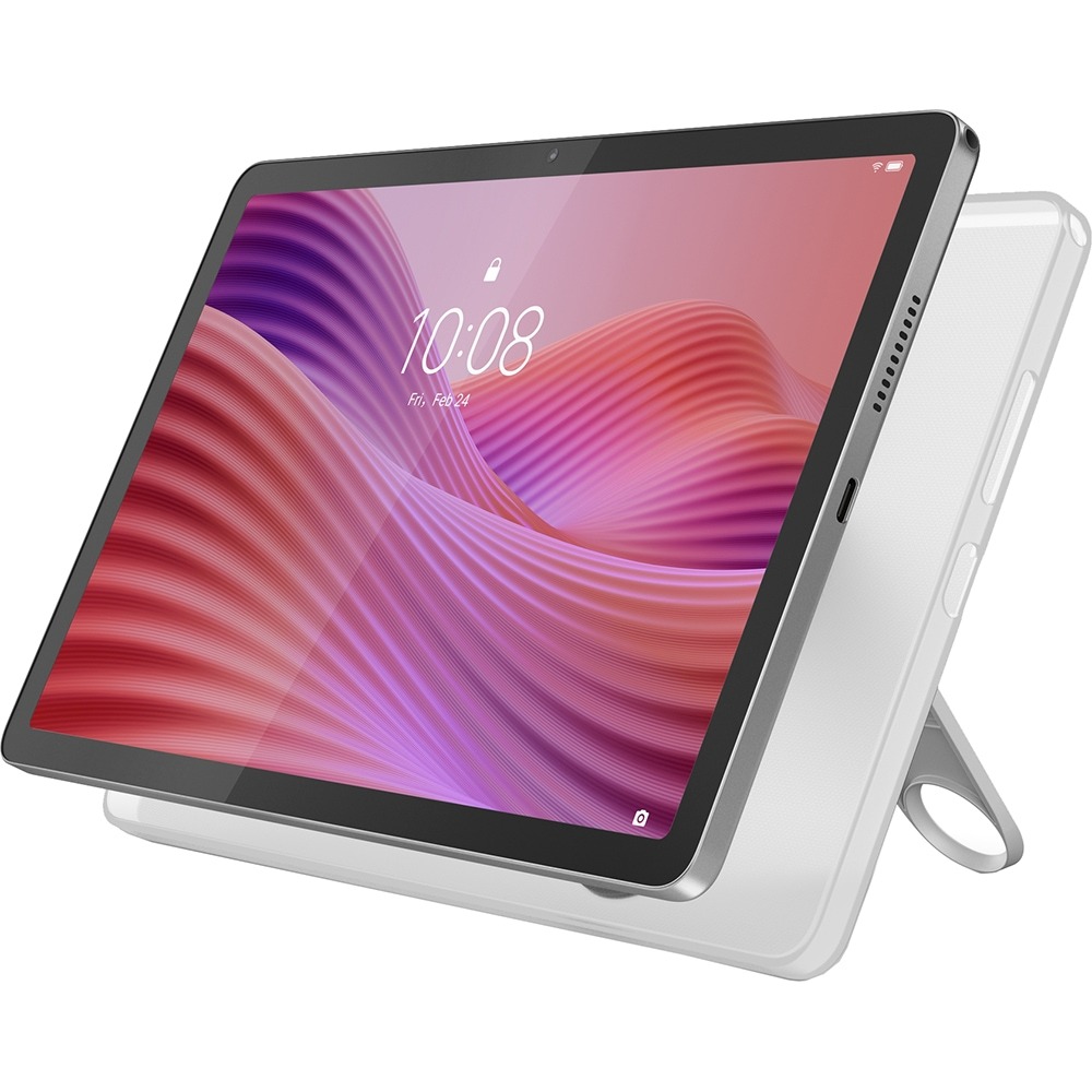 Tableta Lenovo Tab TB311XU + Clear Case, 10.1", 4GB RAM, 128GB, 4G, Luna Grey