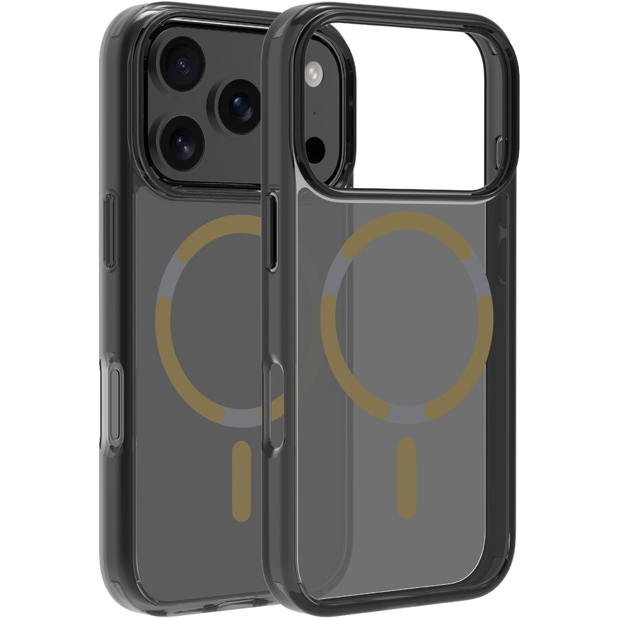 Dviced Husa Protectie Spate Dviced DV511053, MagSafe pentru Apple iPhone 17 Pro Max Smoke Case, Auriu
