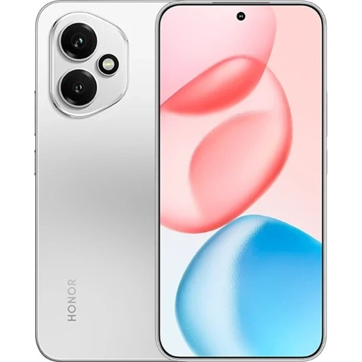 Telefon mobil Honor 400, Dual SIM, 8GB RAM, 512GB, 5G, Meteor Silver