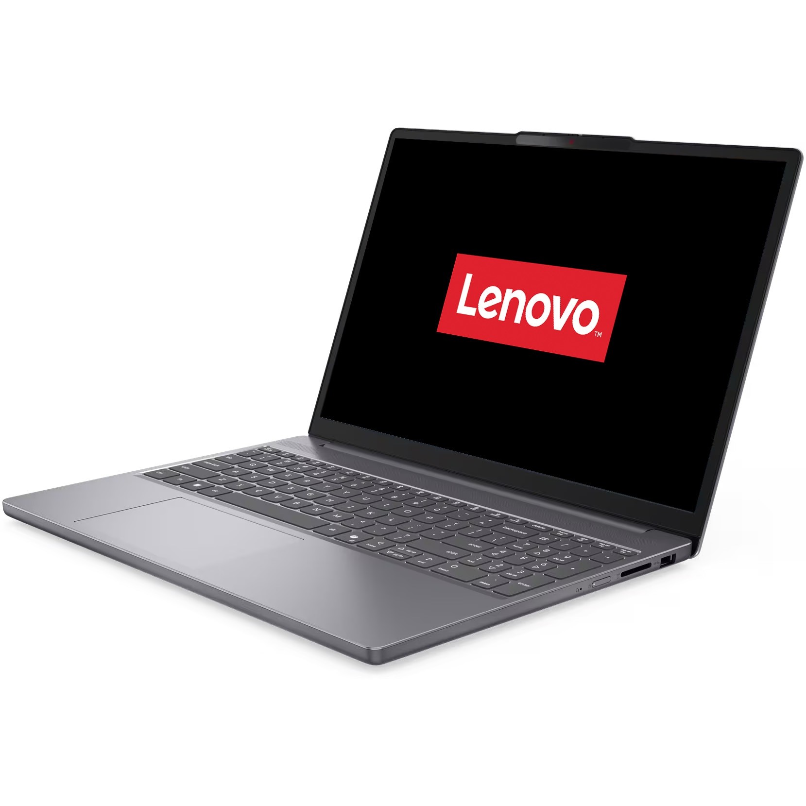 Laptop Lenovo IdeaPad Slim 3 15IRH10 cu procesor Intel® Core™ i5-13420H pana la 4.6GHz, 15.3" WUXGA, IPS, 16GB DDR5 RAM, 512GB SSD, Intel® UHD Graphics, No OS, METAL, Luna Grey