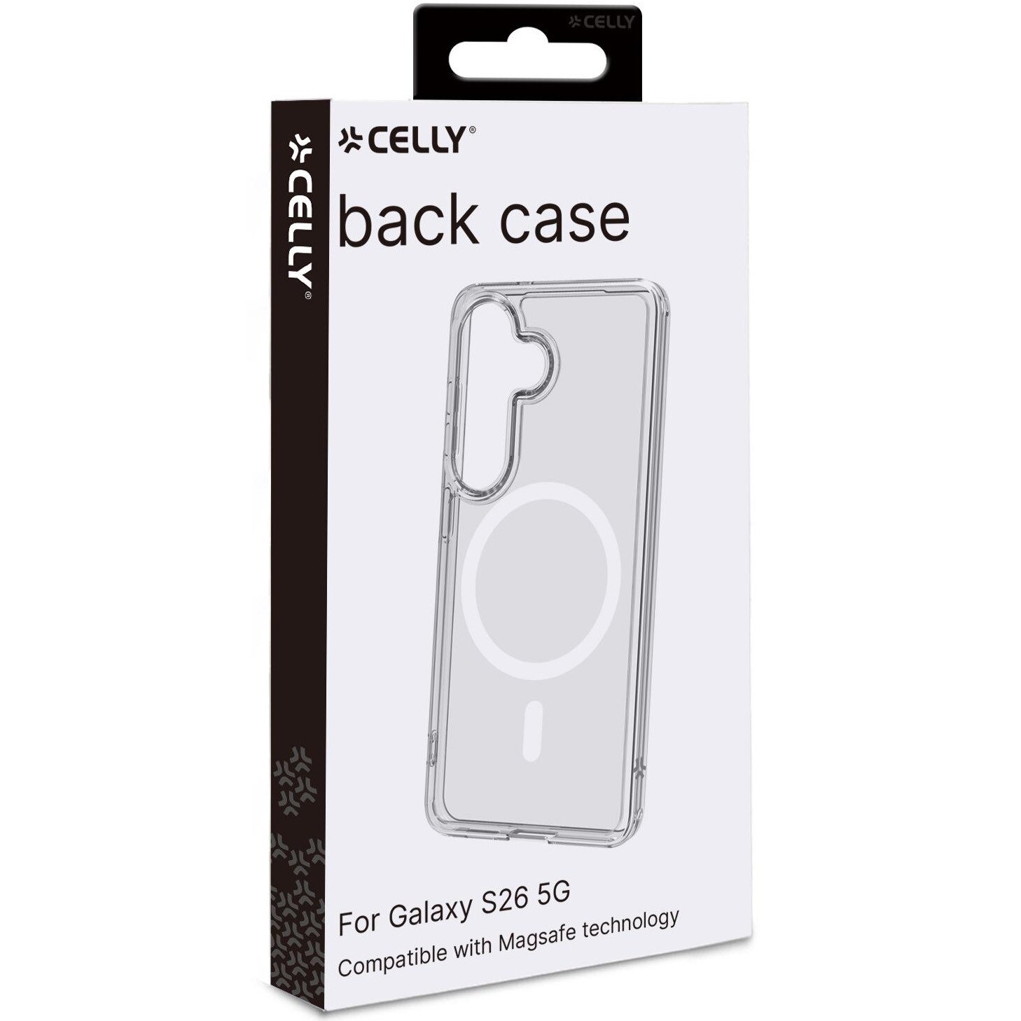 Husa de protectie Celly din Silicon cu Magnet pentru Samsung Galaxy S26, Transparenta