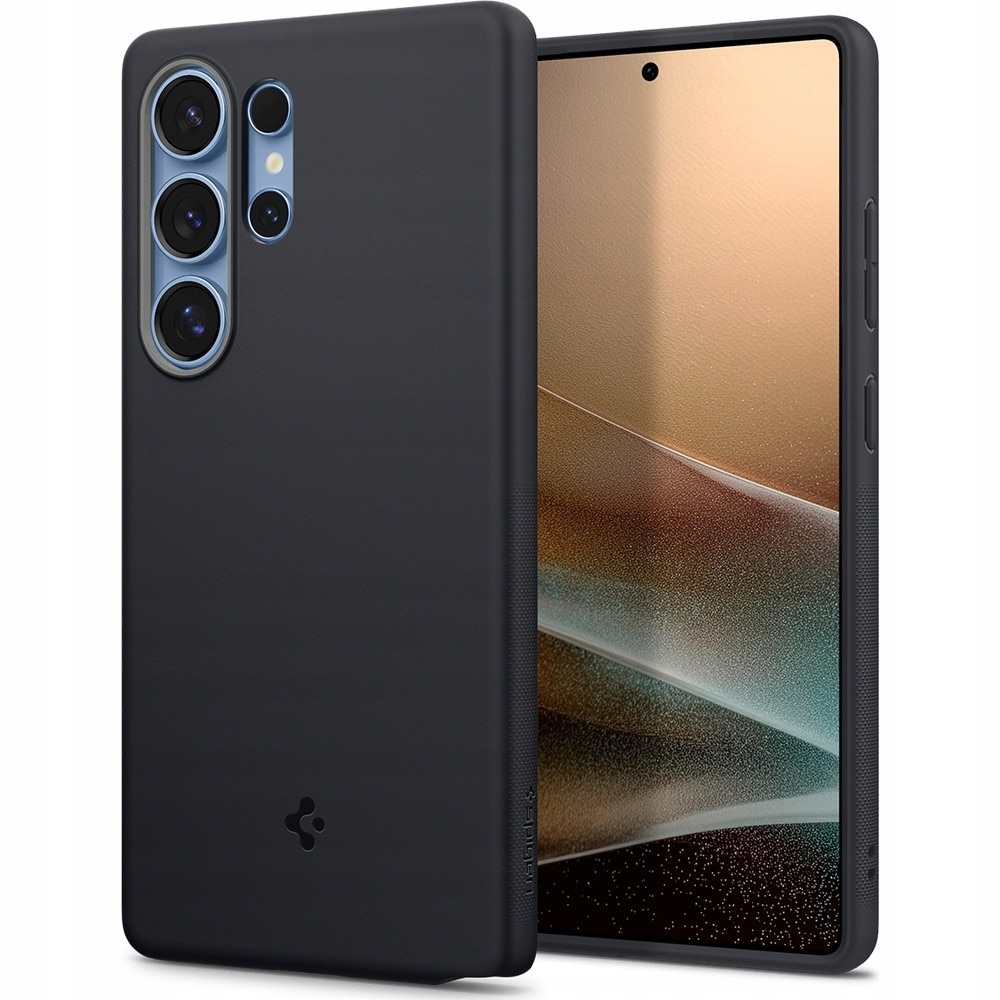 Husa pentru telefon Spigen Nano Pop Mag pentru Galaxy S25 Ultra, TPU compatibil MagSafe, protectie Military Grade si Air Space, negru, UQJ4IAHF