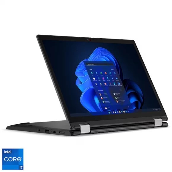 Ultrabook Lenovo 13.3'' ThinkPad L13 Yoga Gen 3, WUXGA IPS Touch, cu procesor Intel® Core™ i5-1235U, 16GB DDR4, 256GB SSD, Intel Iris Xe, Win 11 Pro