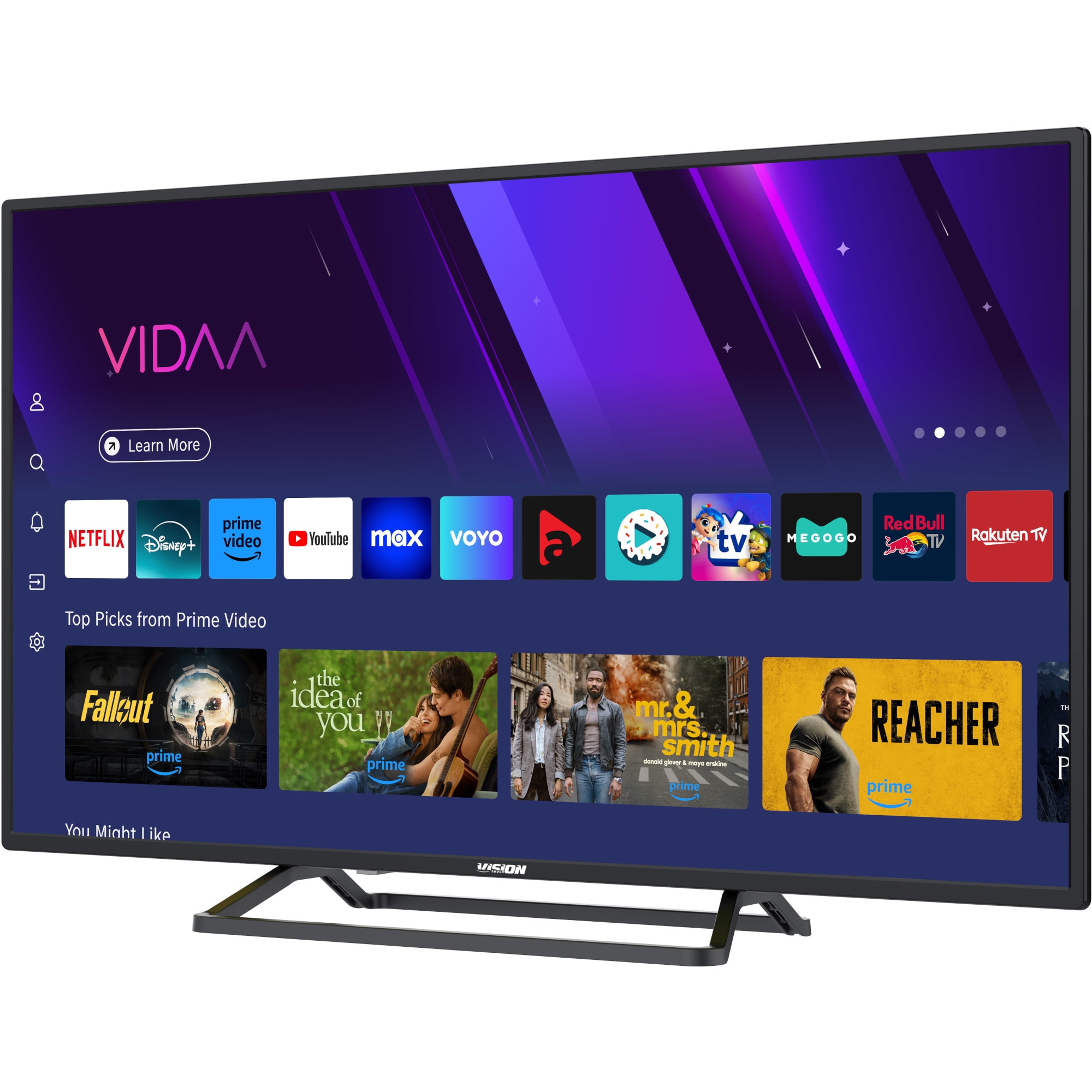 Televizor Smart LED Vision Touch VTTV 24S824, 60 cm, Clasa E