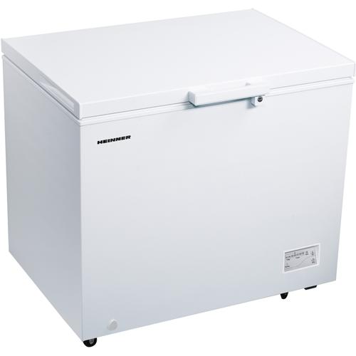 Lada frigorifica Heinner HCF-246CNHE++, 246 L, Clasa E, Compresor inverter, Control electronic, Iluminare LED, Functionalitate frigider (Alb)