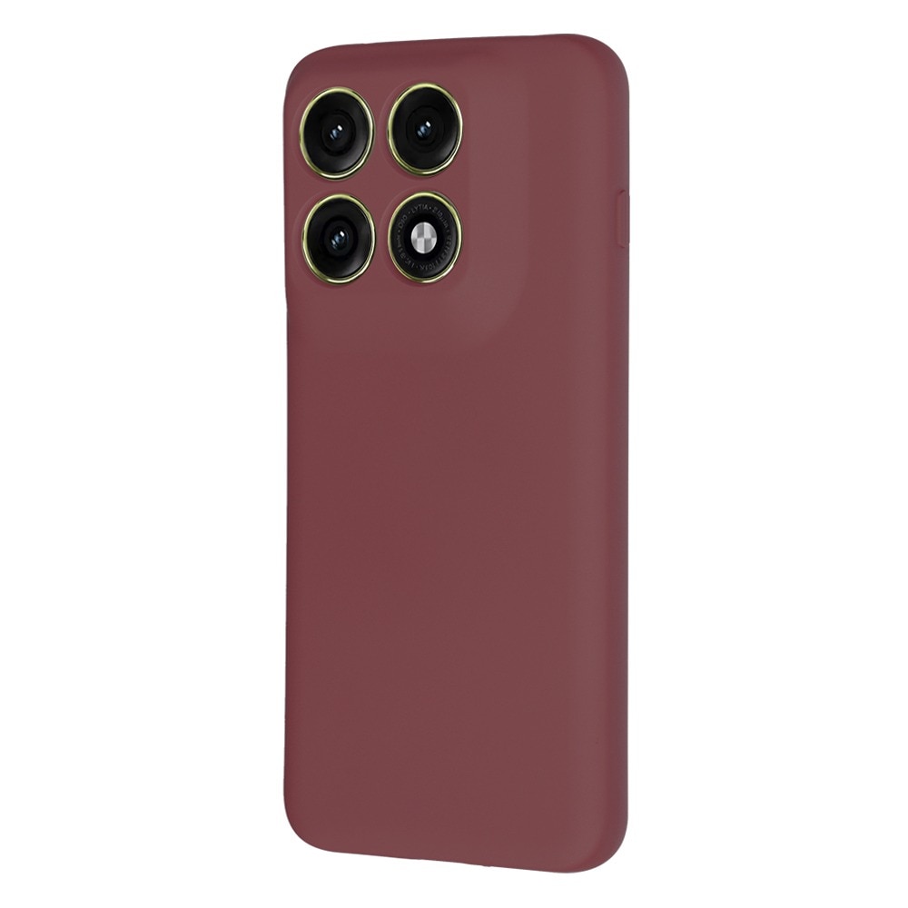 Husa pentru Motorola Edge 70 Pro Daden® Silicon SoftFlex, Ultra Slim, Protectie sporita, Interior de microfibra, Visiniu