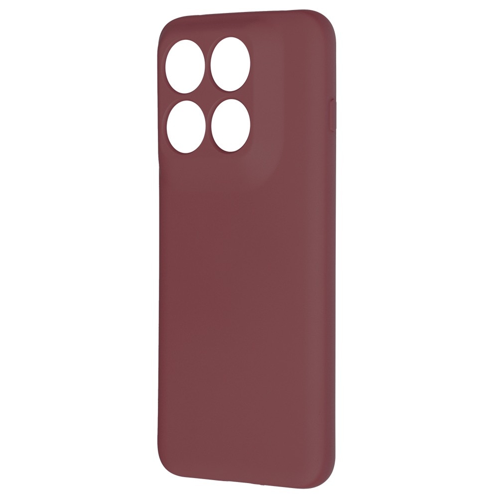 Husa pentru Motorola Edge 70 Pro Daden® Silicon SoftFlex, Ultra Slim, Protectie sporita, Interior de microfibra, Visiniu