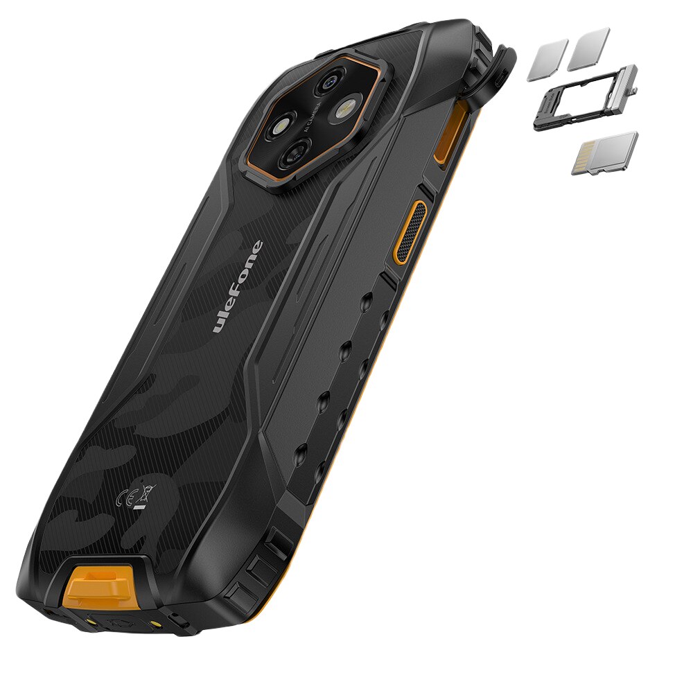 Telefon mobil Ulefone RugKing 4 Pro 256GB 8GB RAM Dual Sim 4G Orange