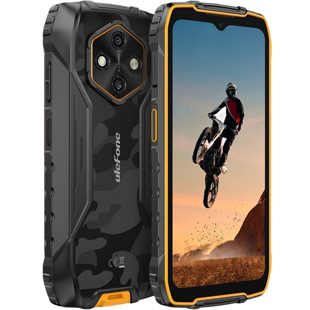 Telefon mobil Ulefone RugKing 4 Pro 256GB 8GB RAM Dual Sim 4G Orange