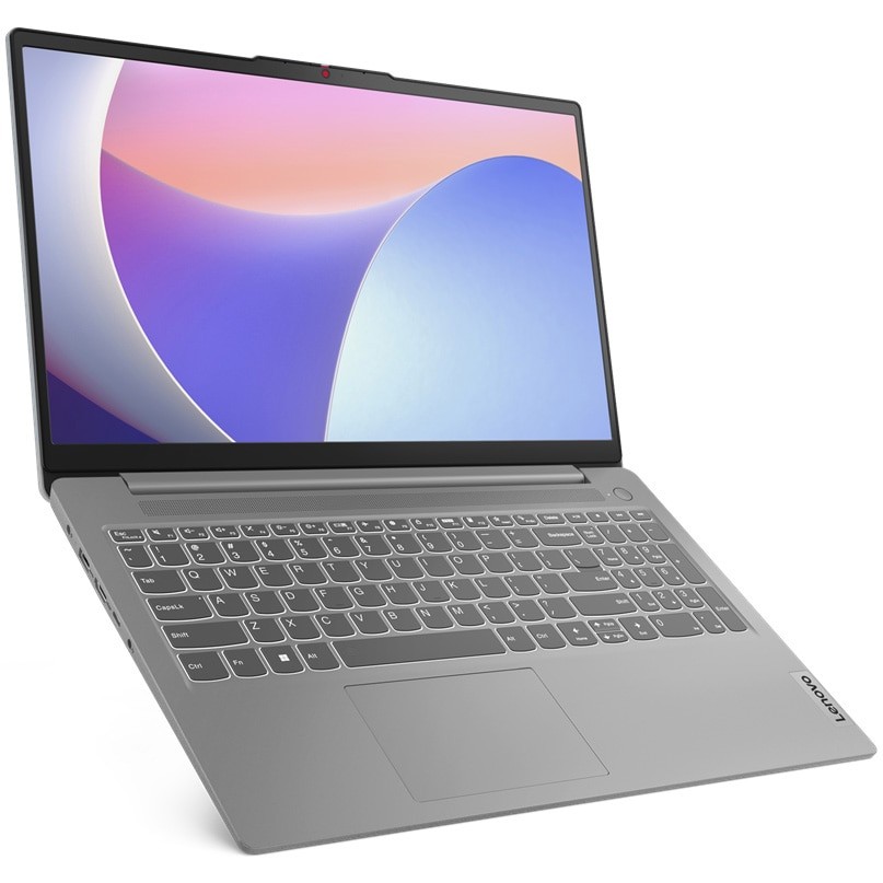 Laptop Lenovo IdeaPad Slim 3 15IAN8 cu procesor Intel® N200 pana la 3.7GHz, 15.6" Full HD, 4GB LPDDR5 RAM, 128GB UFS, Intel UHD Graphics, Windows 11 Home, Arctic Grey