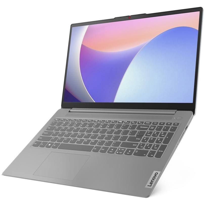 Laptop Lenovo IdeaPad Slim 3 15IAN8 cu procesor Intel® N200 pana la 3.7GHz, 15.6" Full HD, 4GB LPDDR5 RAM, 128GB UFS, Intel UHD Graphics, Windows 11 Home, Arctic Grey