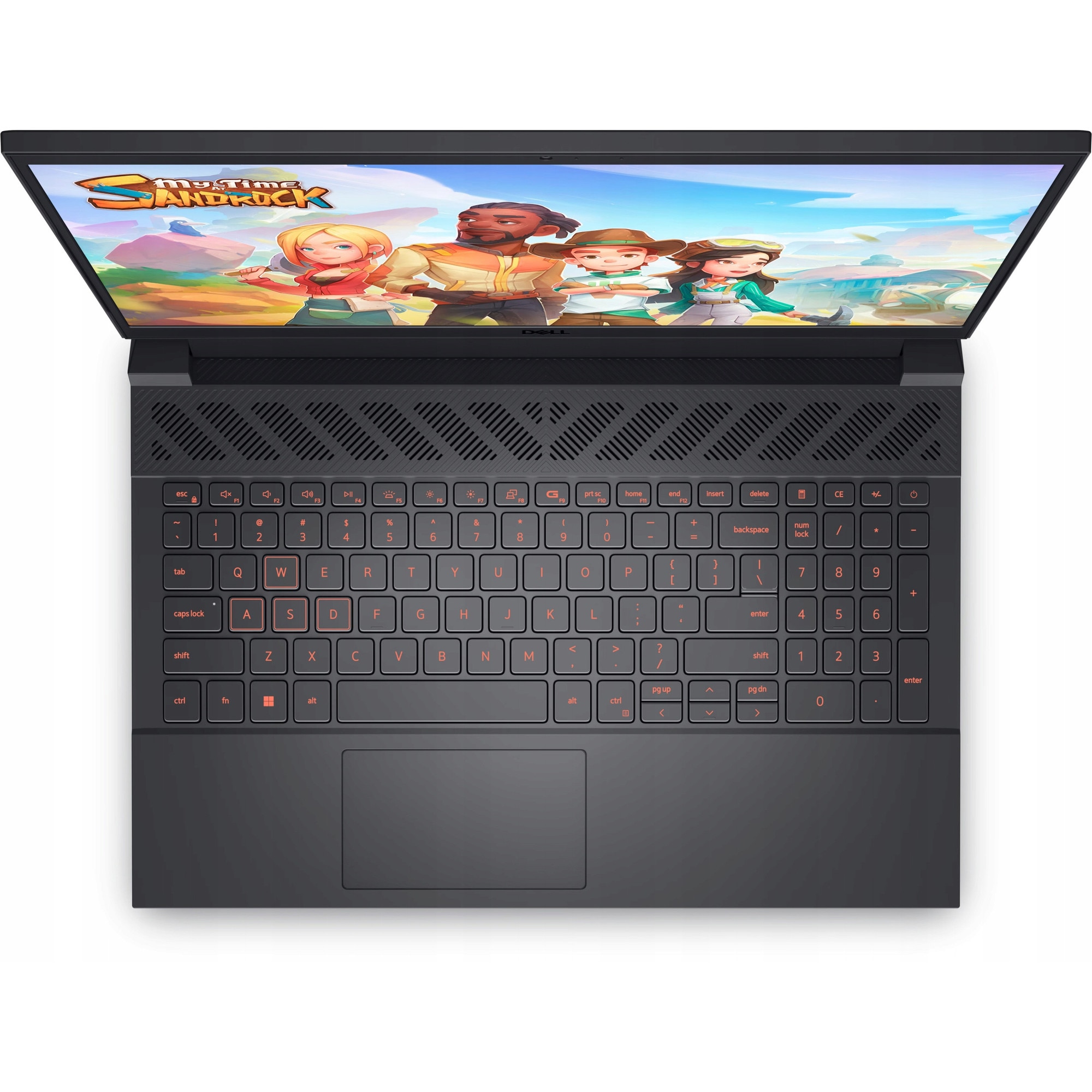 Laptop Dell G15 5535 (18971793817) Ryzen 5, 16GB DDR5, 512GB SSD, NVIDIA GeForce RTX 3050 6GB, ecran 15,6" FHD 120 Hz, Windows 11 Home, negru