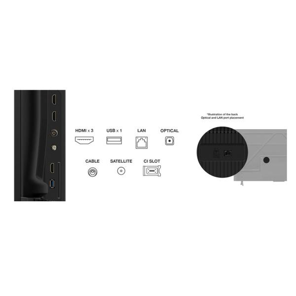 Televizor LED TCL 127 cm (50") 50V6C, Ultra HD 4K, Smart TV, WiFi, CI+