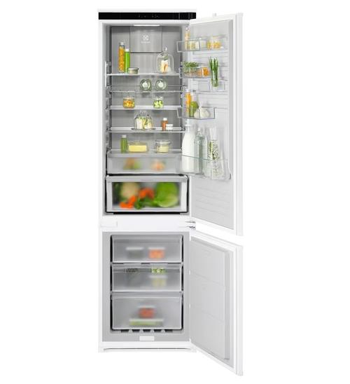Combina frigorifica incorporabila ELECTROLUX ENG8MD19S, No Frost, 269 l, Clasa D, H 188.4 cm (Alb)